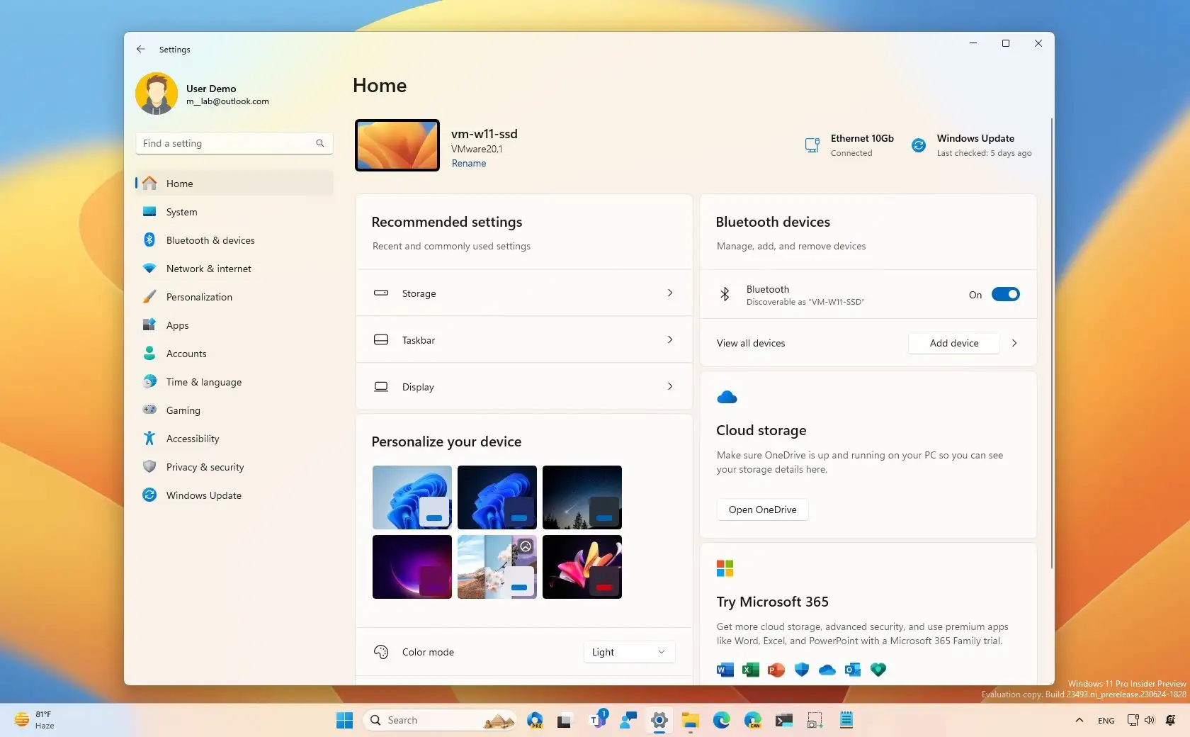 How to enable new Home page for Settings on Windows 11 - Pureinfotech