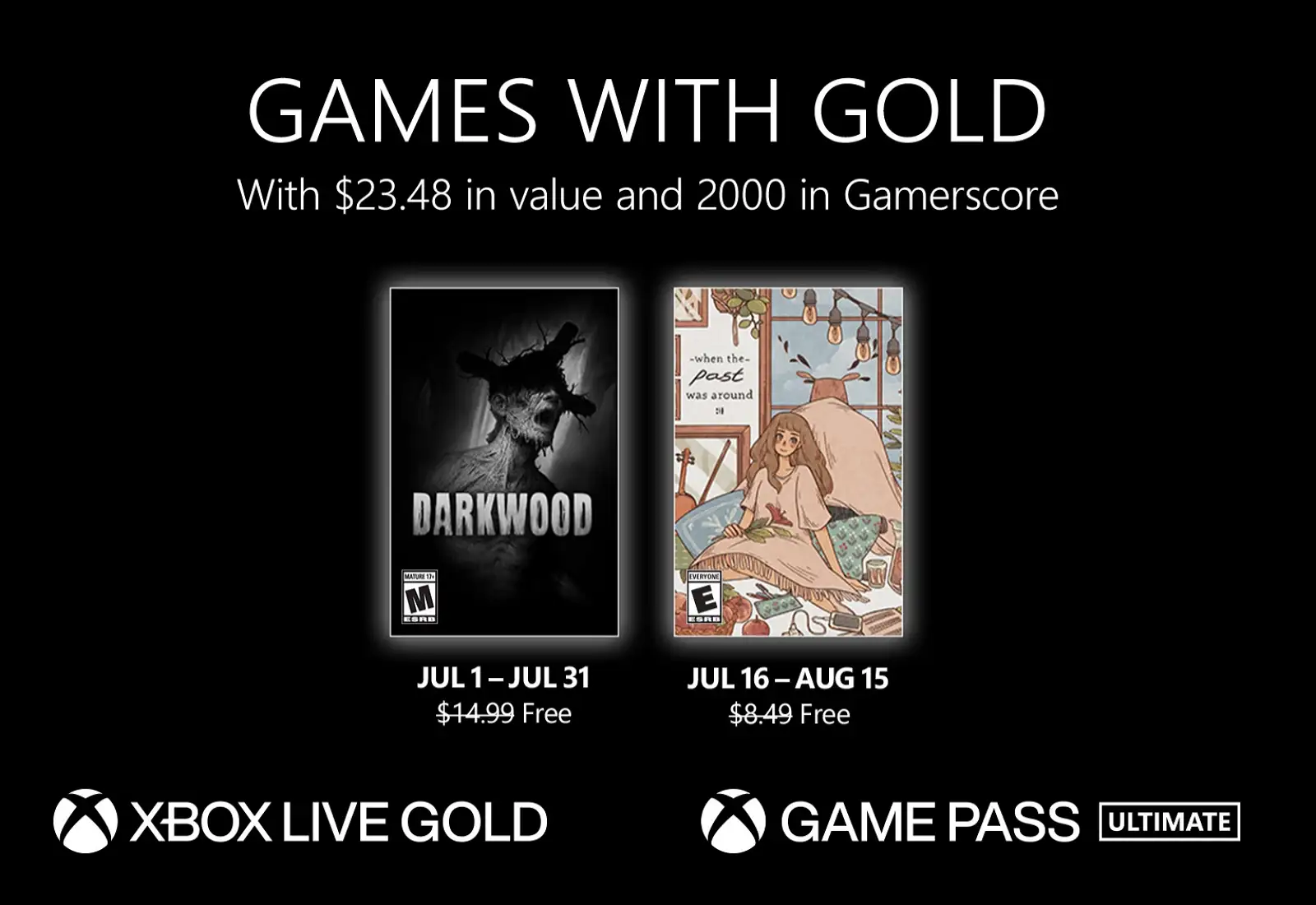 Xbox Games with Gold for July 2023 - Pureinfotech