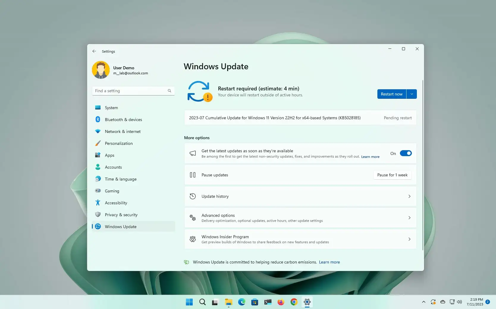 Windows 11 build 22621.1992 (KB5028185) outs for version 22H2 - Pureinfotech