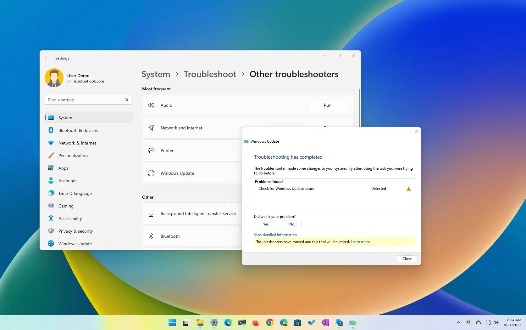 Windows 11 23H2 retires legacy troubleshooters in favor of Get Help app ...