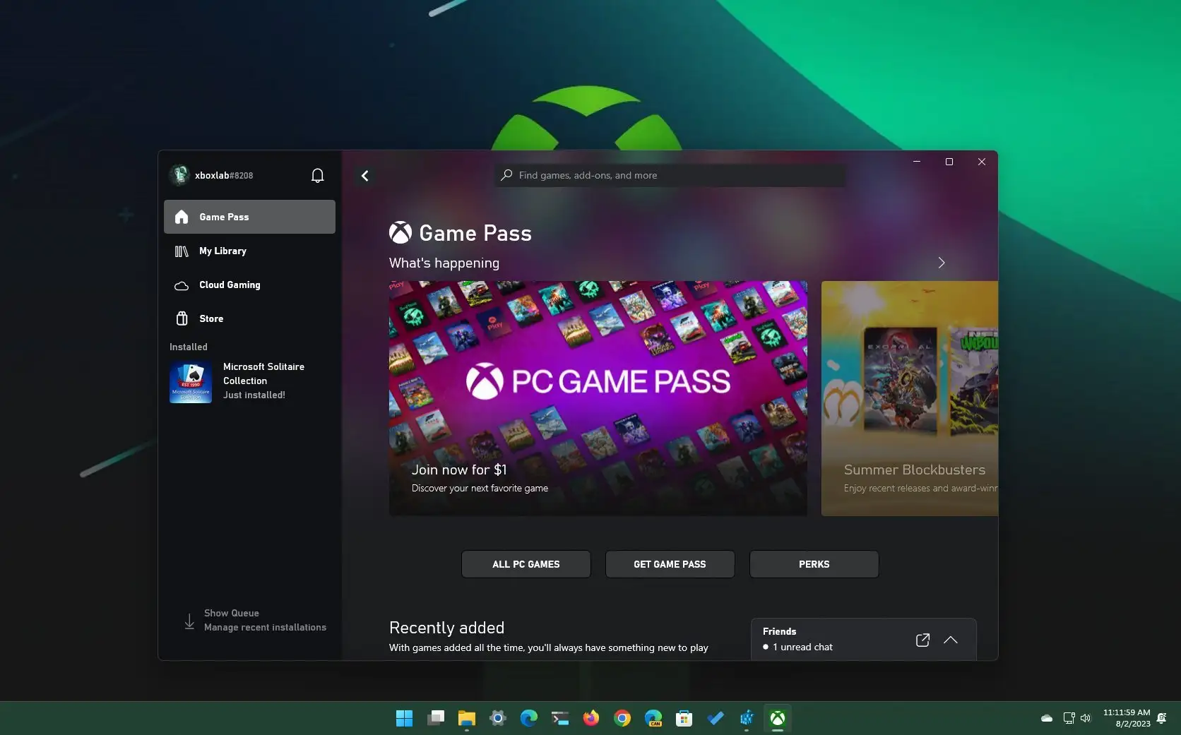 Xbox App for Windows PC