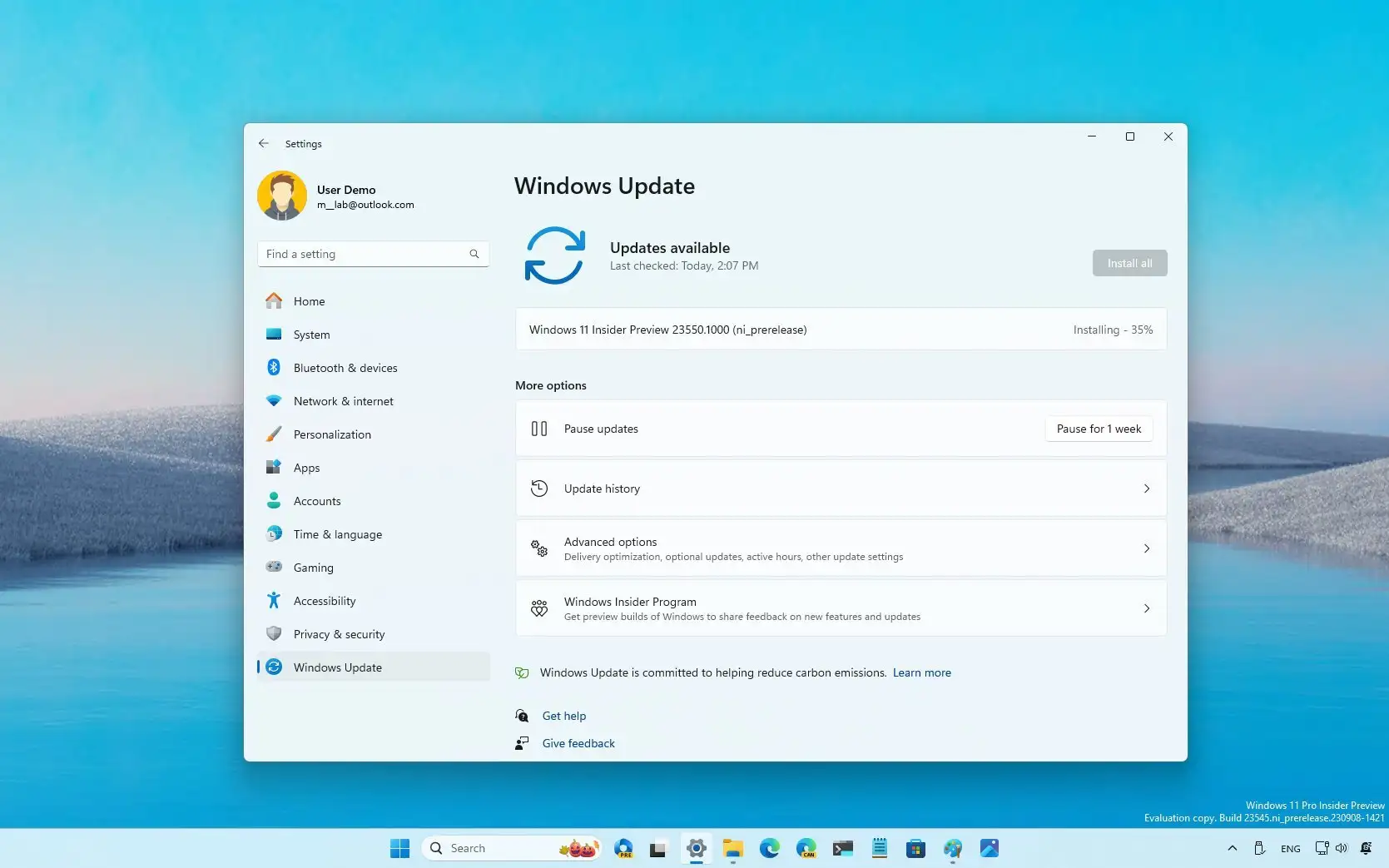 Windows 11 23H2 Dev build 25151 fixes Windows Security app issues