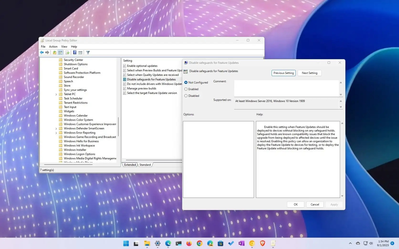 How To Disable Safeguard Block To Upgrade To Windows 11 23H2 - Pureinfotech