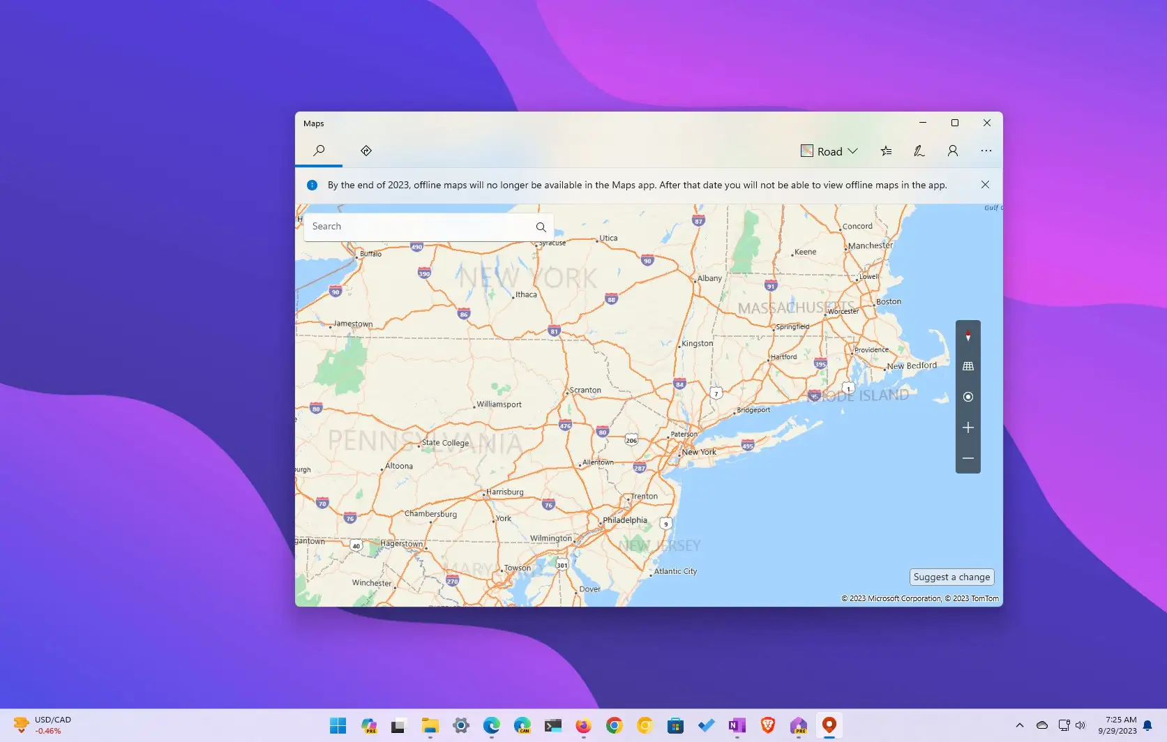 how to use offline maps in windows 11