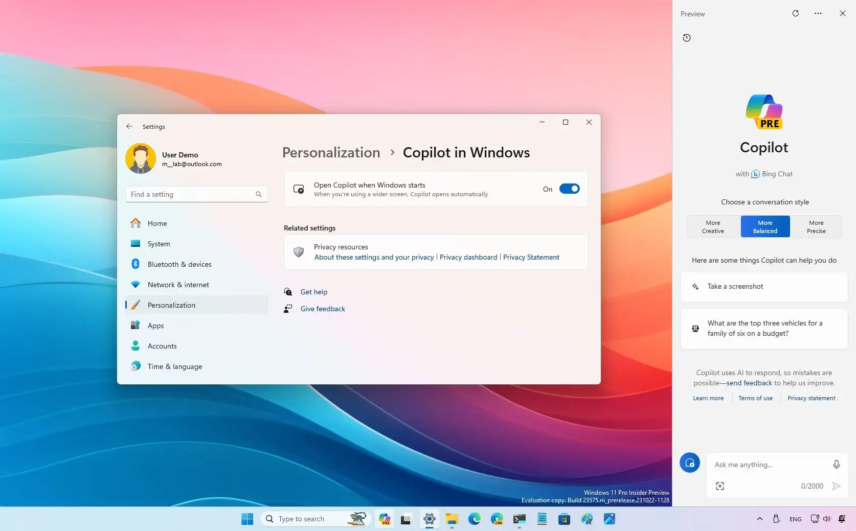 How to enable new settings page for Copilot on Windows 11 - Pureinfotech