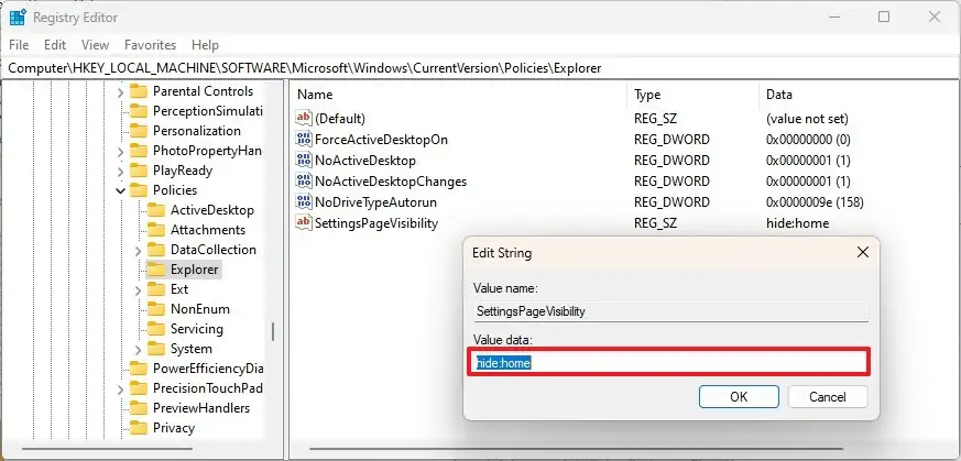 How to remove new Settings 'Home' page on Windows 11 - Pureinfotech
