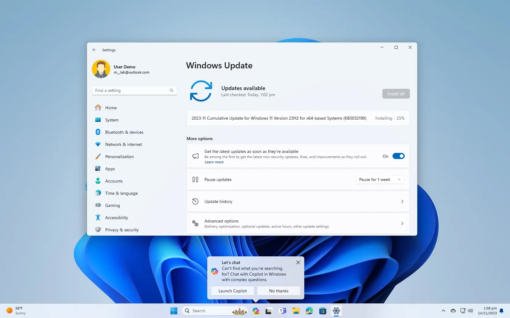 Windows 11 update KB5032190 releases for version 23H2, 22H2 - Pureinfotech