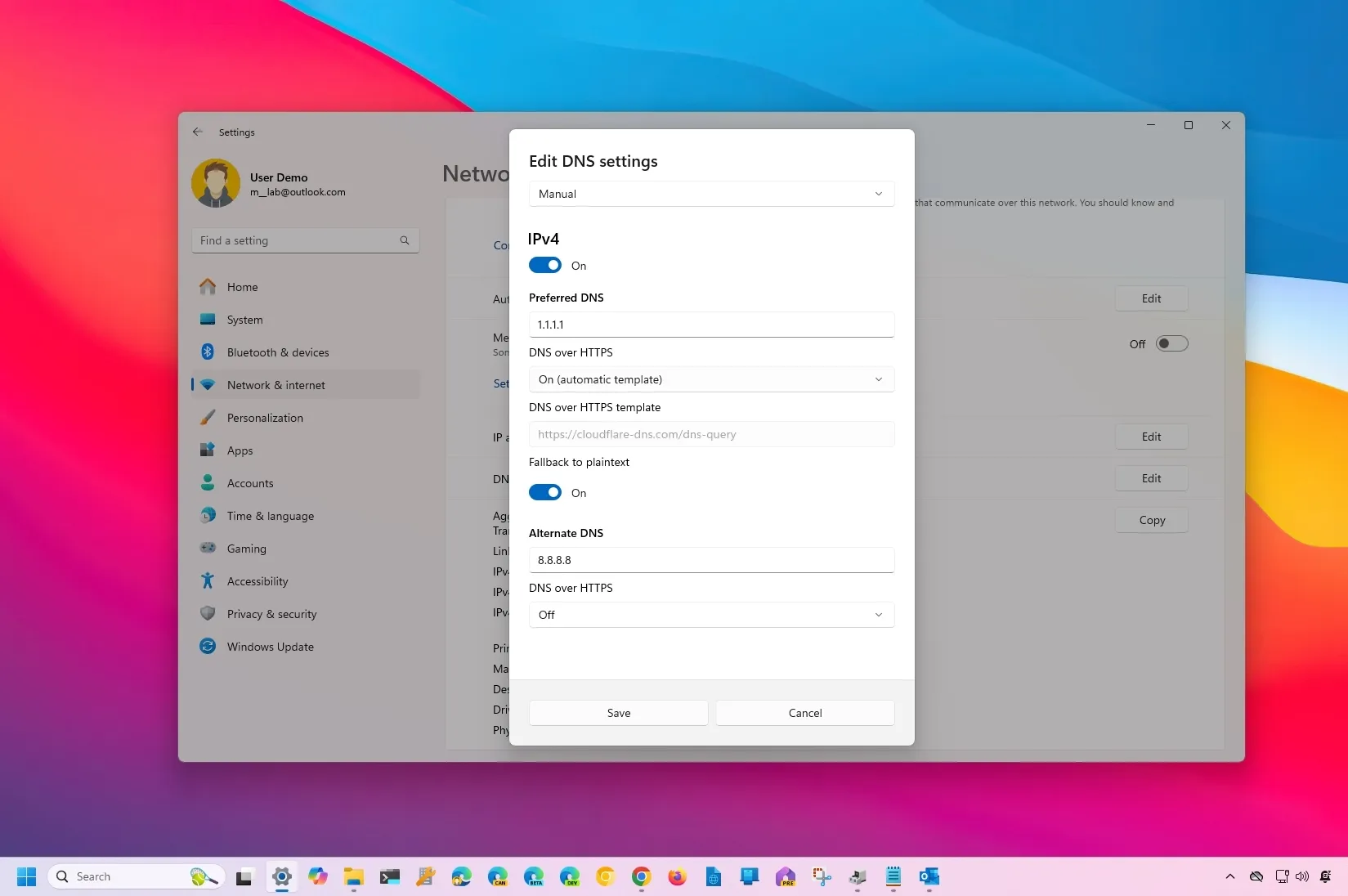 How to change DNS server address on Windows 11 - Pureinfotech