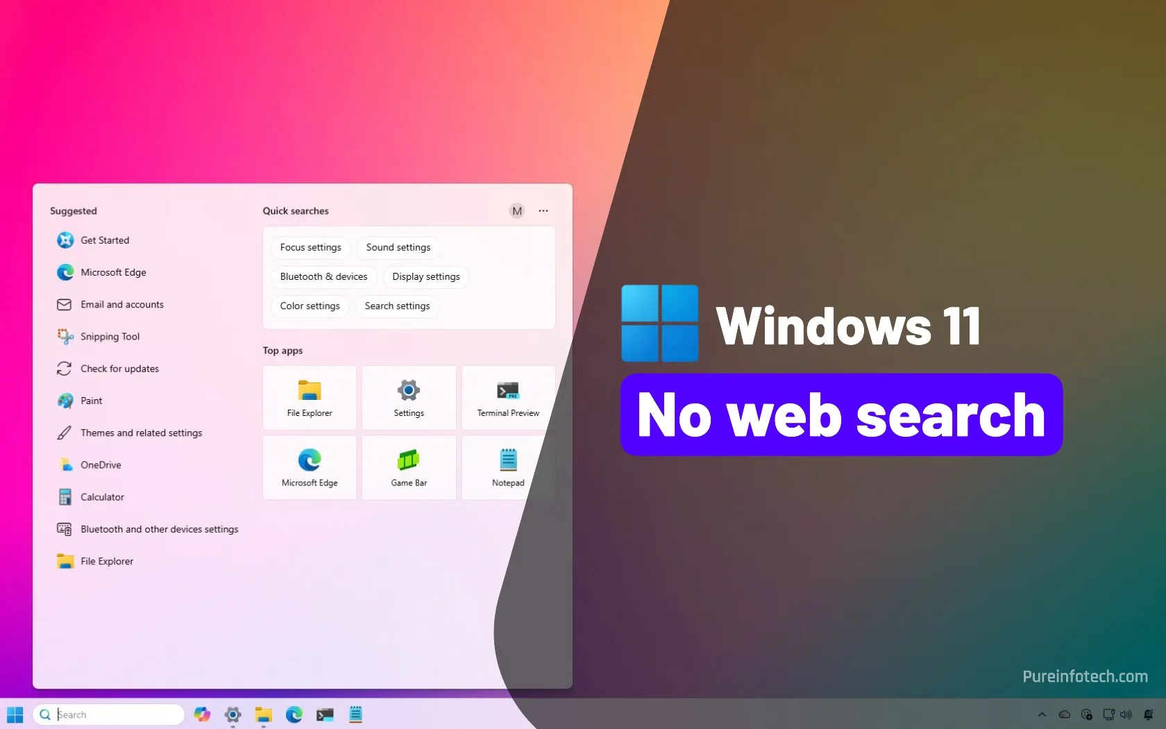 How to disable web search results on Windows 11 – and remove Bing ...