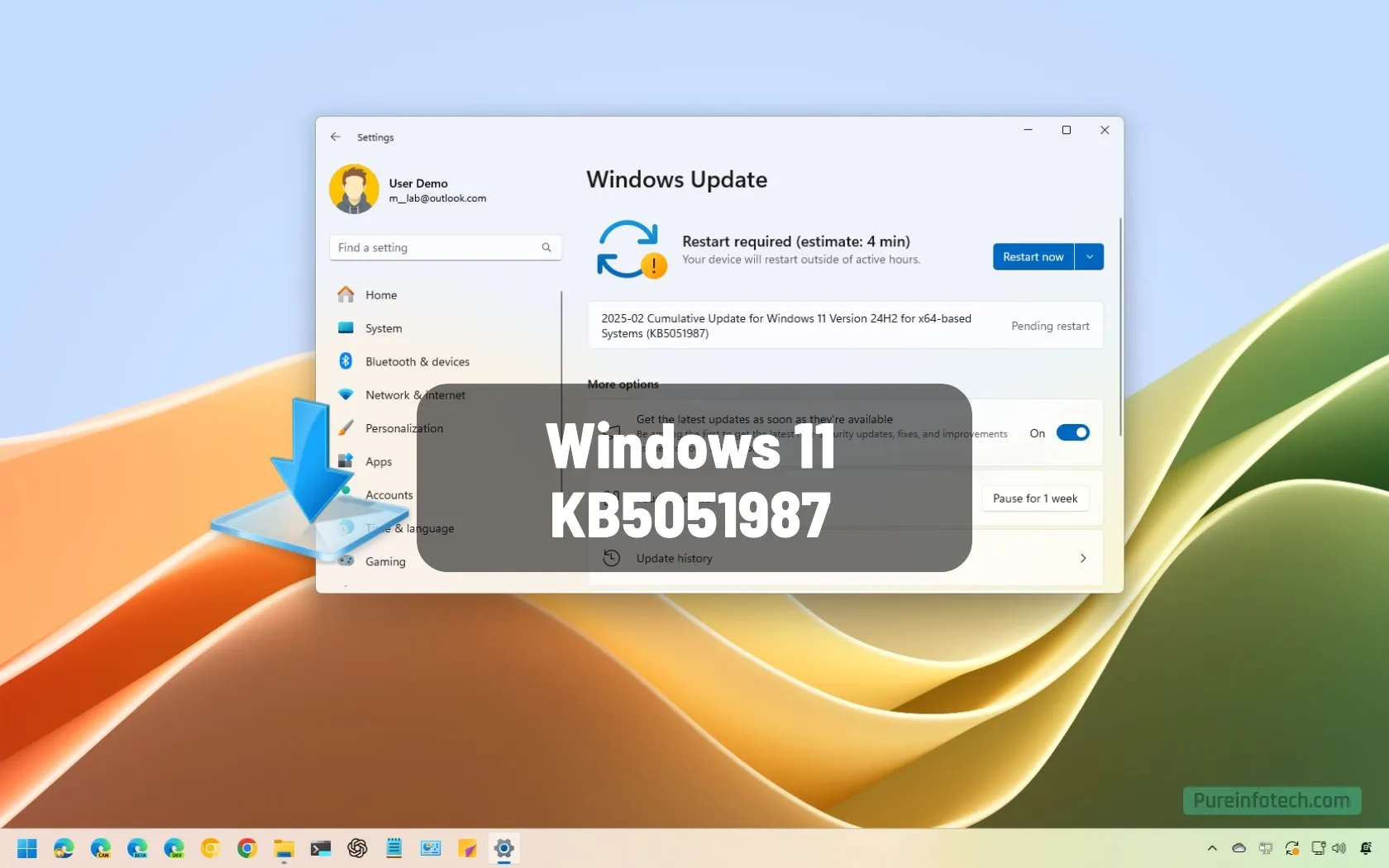 Windows 11 24H2, 23H2 get update KB5051987, KB5051989 as February 2025 ...