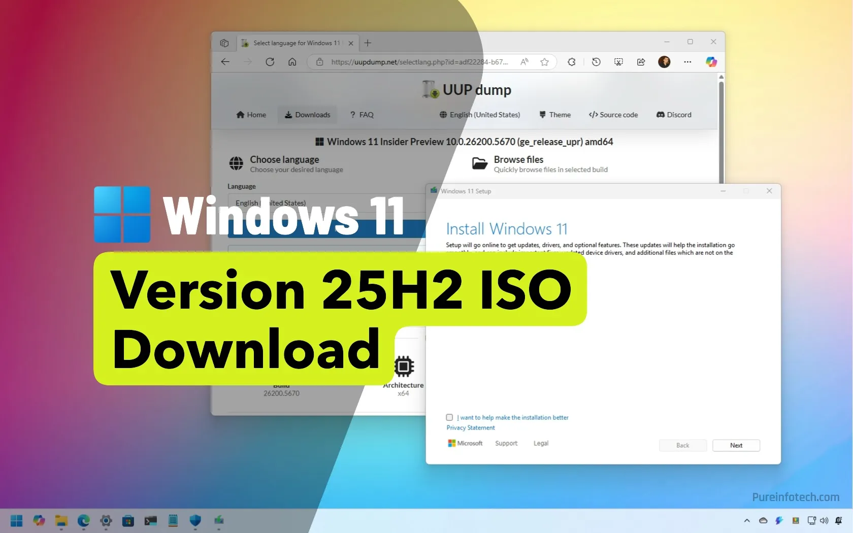 How To Download Windows 11 25H2 ISO File Pureinfotech