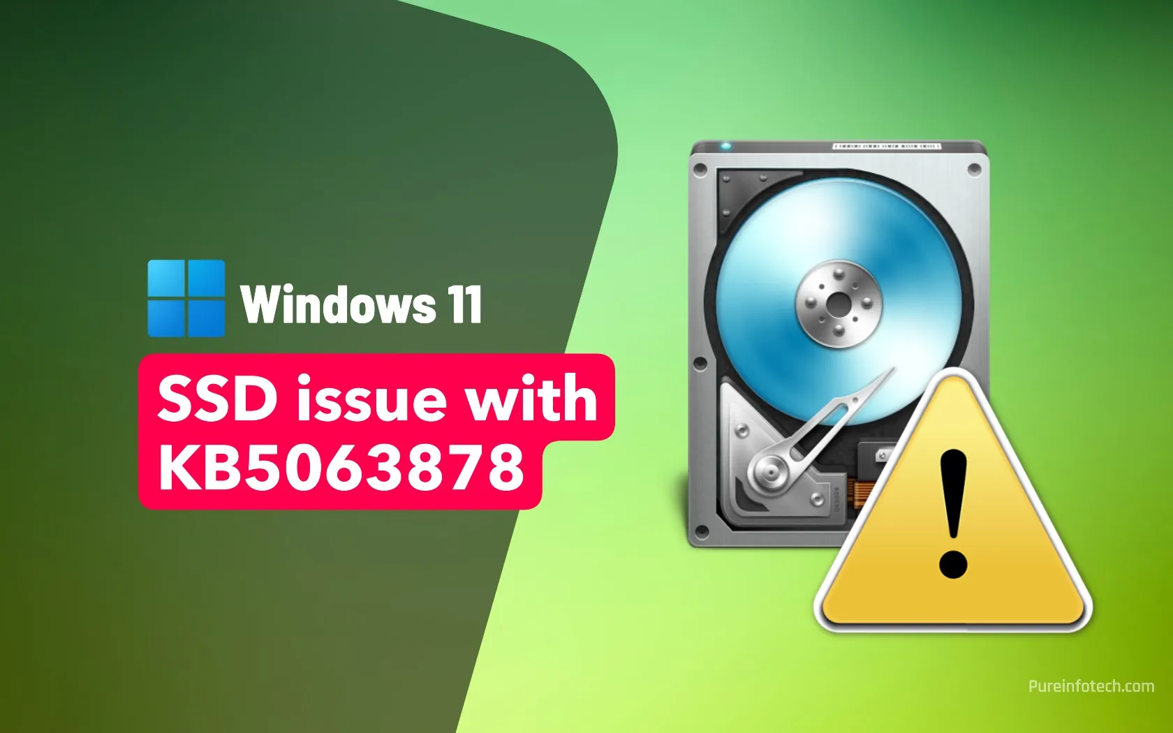 Microsoft can't confirm Windows 11 KB5063878 causes SSD