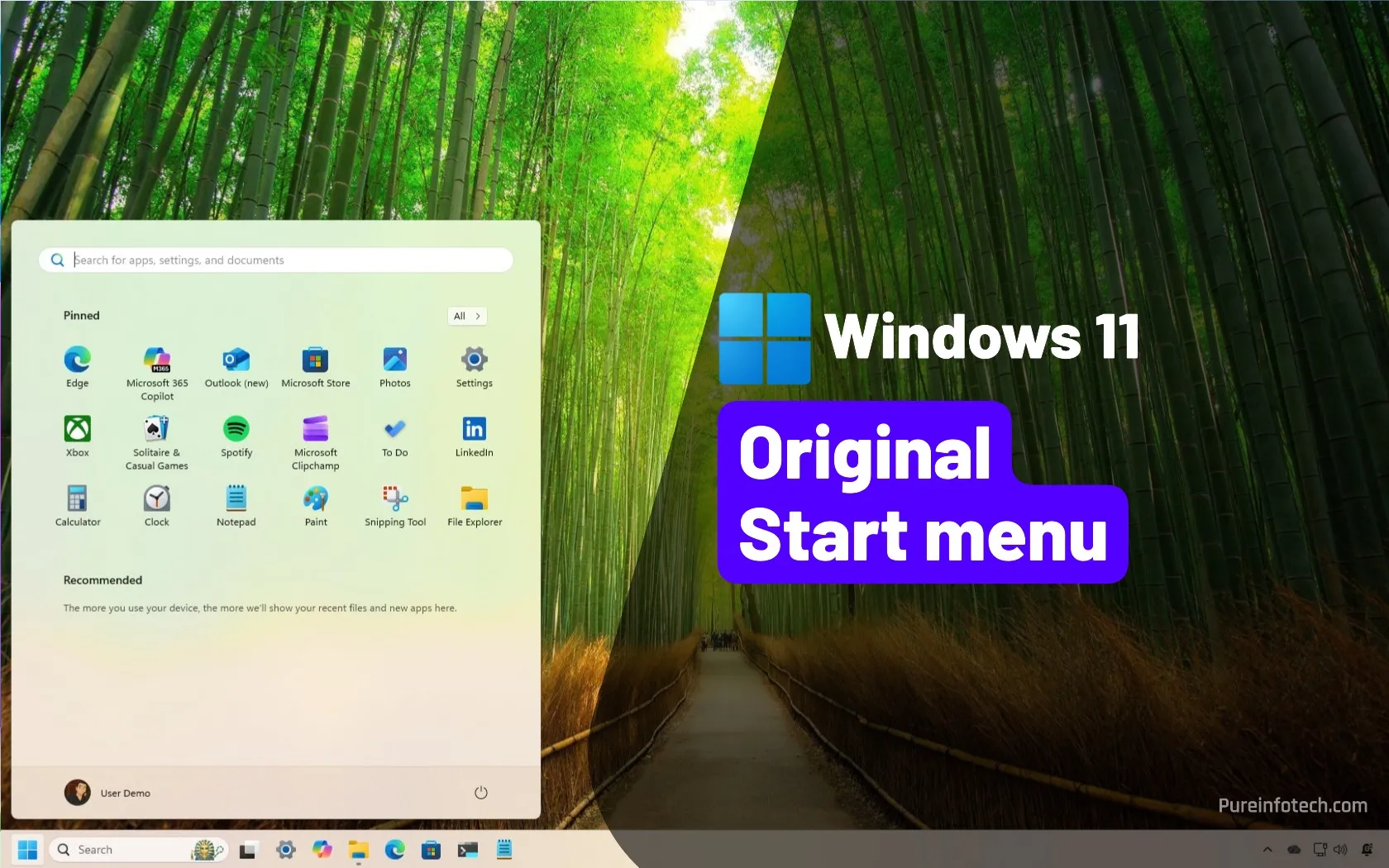 How to bring back original Start menu on Windows 11 - Pureinfotech