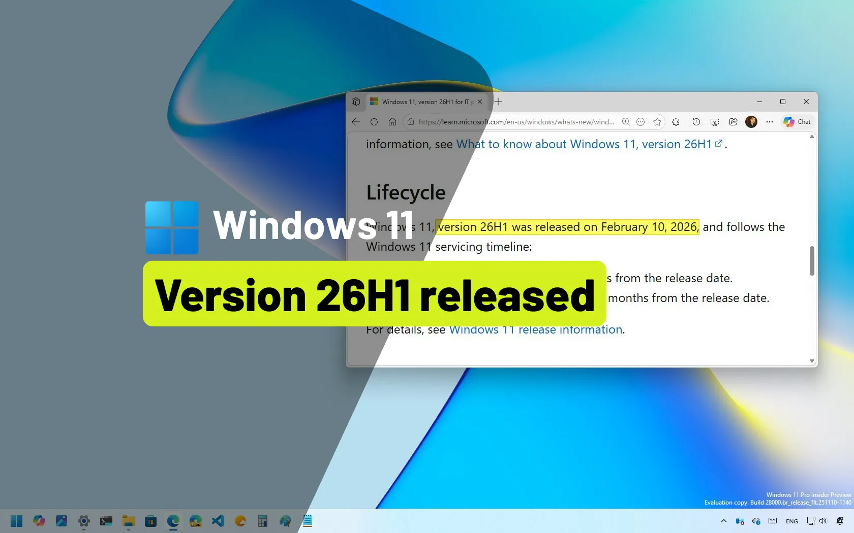 ☆最新Win11☆HDD2TB☆Office2019☆FH77DD Windows 11 26H1 officially released, but it's not a feature update