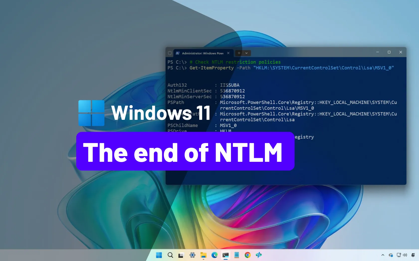 Microsoft plans to disable NTLM by default on Windows 11 - Pureinfotech