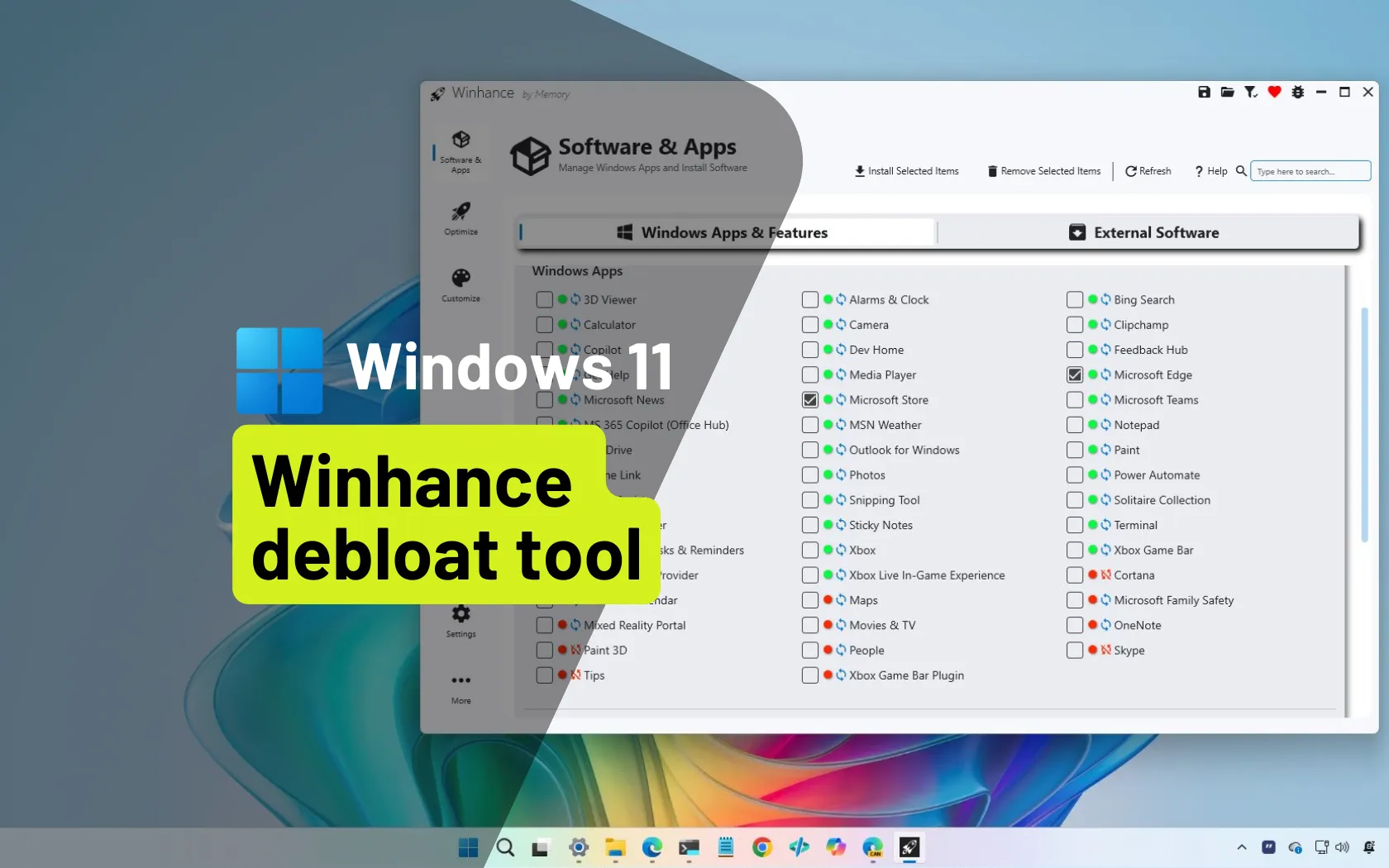 How To Use Winhance To Debloat Windows 11 Winhance Debloat Windows 11 Tool Hero.webp