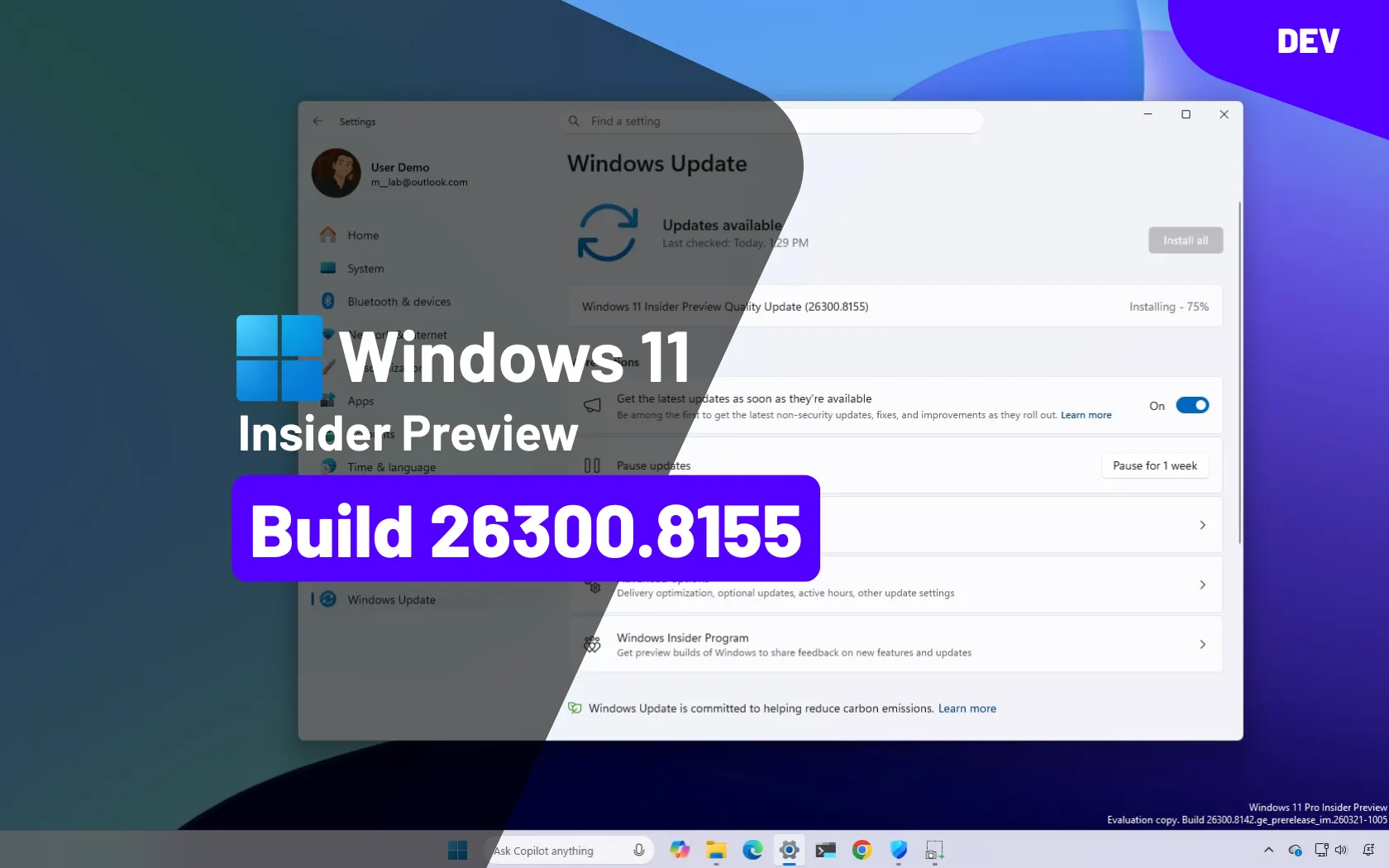 Build 26300.8155 (KB5083822) for Windows 11 26H2 adds haptic feedback ...