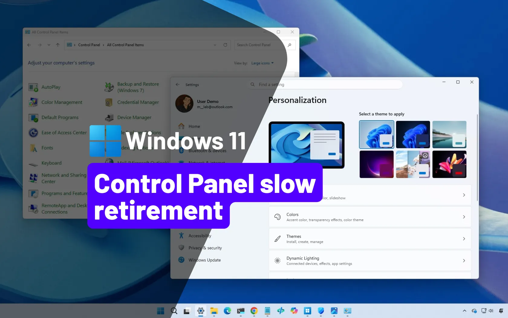 Windows 11's Control Panel isn't going anywhere yet – and Microsoft ...