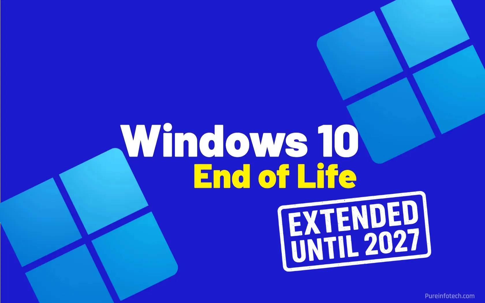 Microsoft extends Windows 10 ESU through October 2027 - Pureinfotech