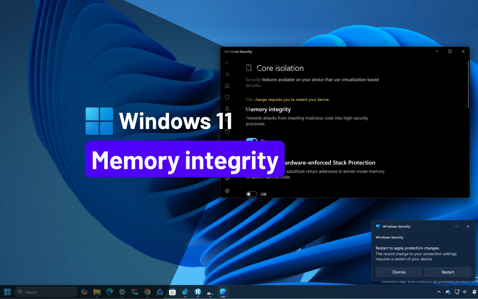 Photo: pureinfotech.com Microsoft to Enable Memory Integrity by Default on Windows PCs in October 2026