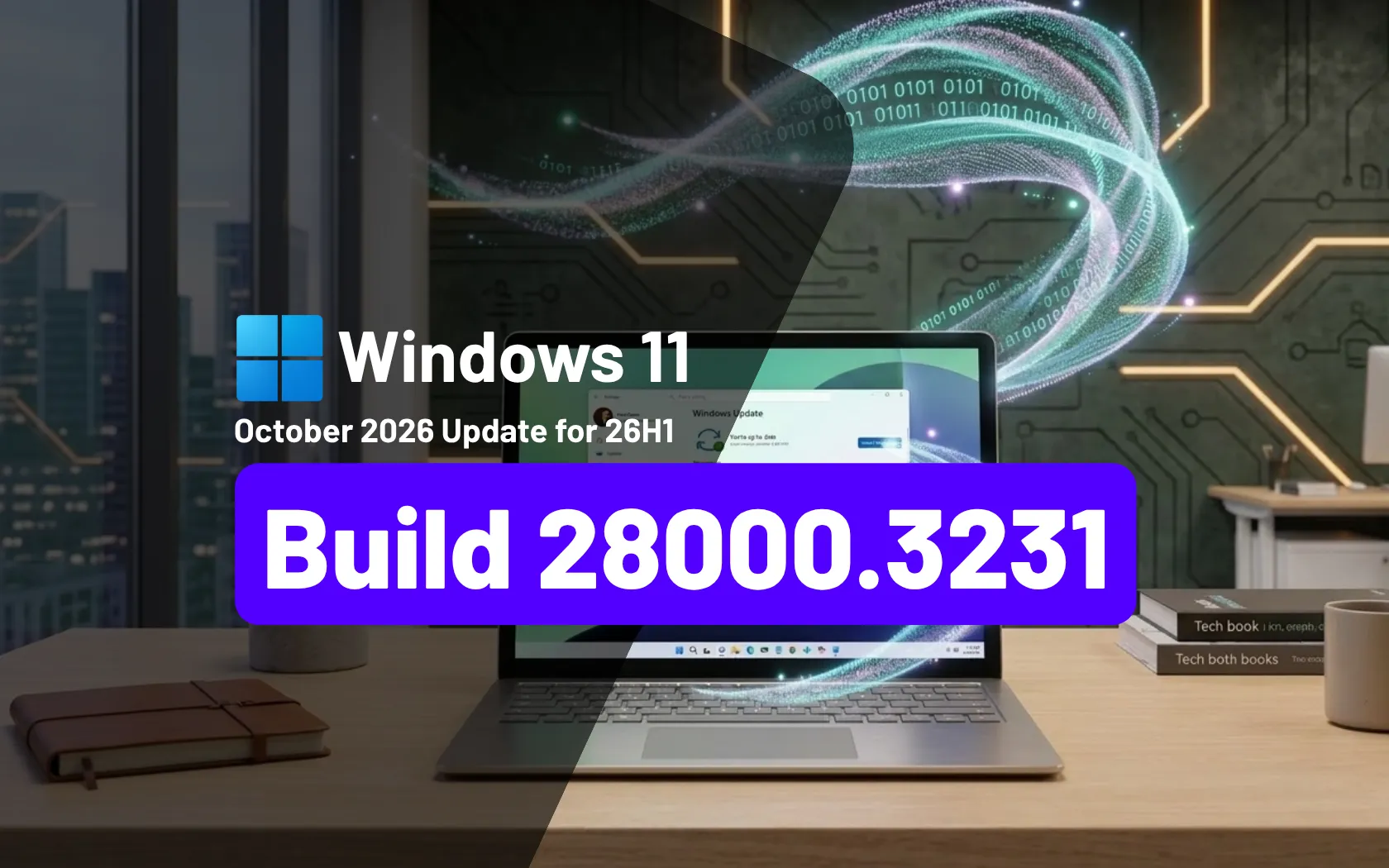 KB5127646 (Build 28000.3231) for Windows 11 26H1 drops as part of