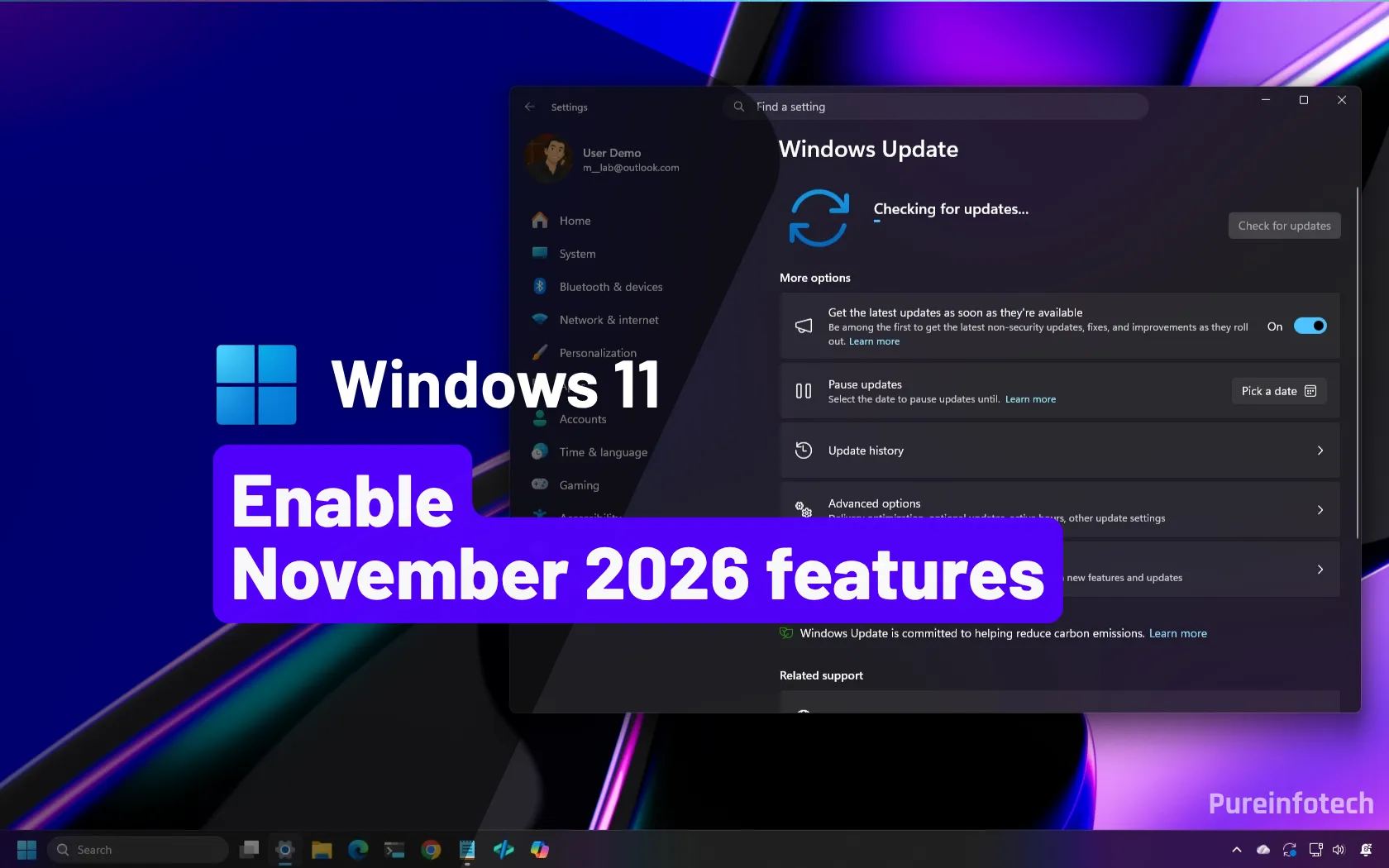 To The Window How to enable new features for Windows 11 November 2026 Update ...